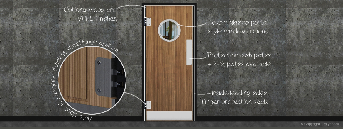 Restaurant Swing Doors